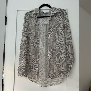 Princess Polly Hayden Shirt Beige